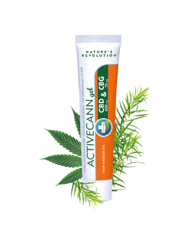 ACTIVECANN GEL – CBD+CBG – Neue Formel