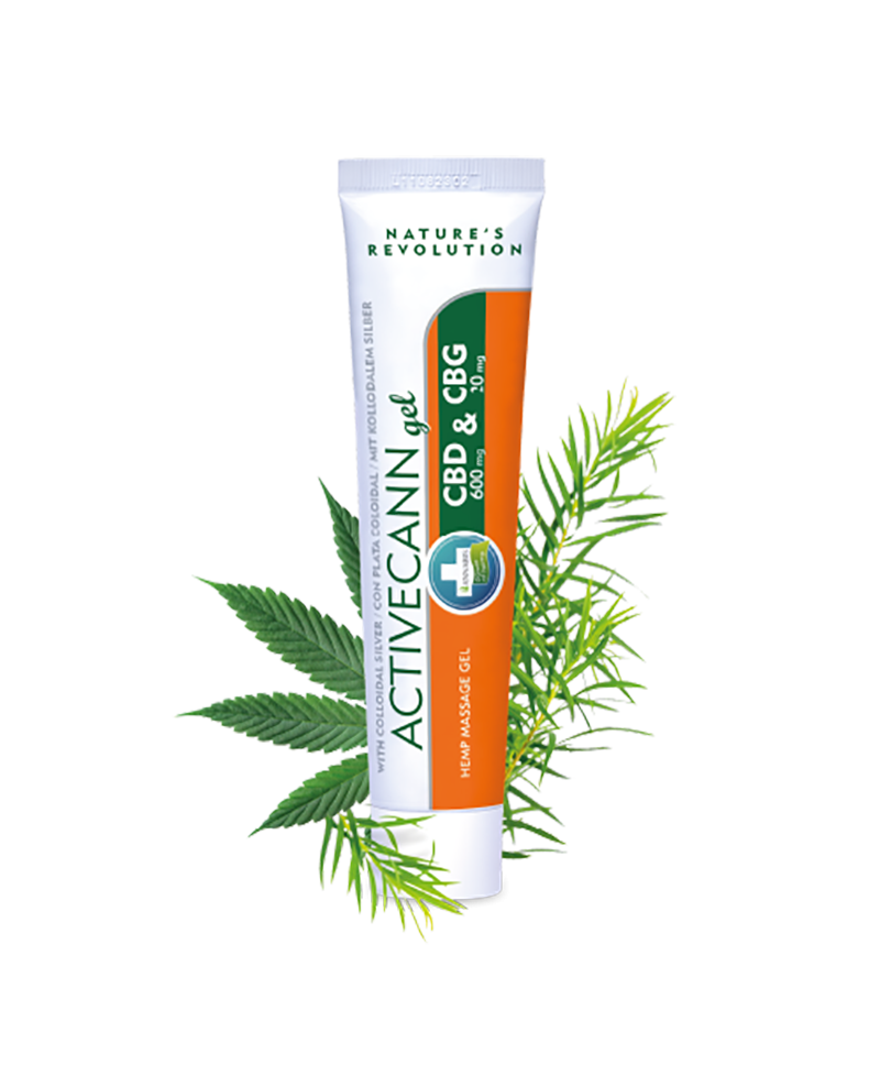 ACTIVECANN GEL – CBD+CBG – Neue Formel