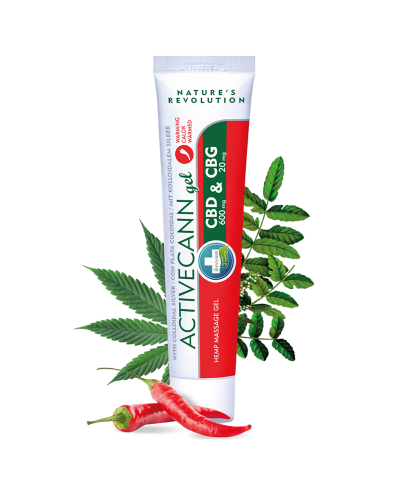 ACTIVECANN WARMING GEL (chauffant) – CBD CBG – Nouvelle Formule