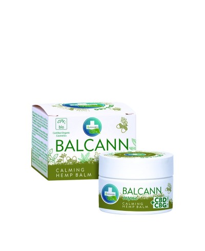 BALCANN Baume Biologique + Écorce de chêne – CBD + CBG