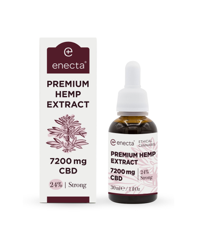 Huile CBD Premium Hemp Extract 24%  7200 mg – 30 ml Enecta