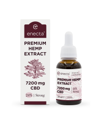 Premium CBD-Öl Hanfextrakt 24 % 7200 mg – 30 ml Enecta