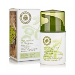 Crème visage hydro-nourrissante   24H à l'huile d'olive extra vierge